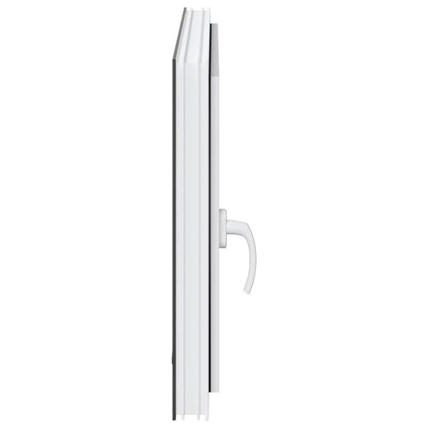 Källarfönster RISOR Antracit 90 x 60 cm PVC och glas