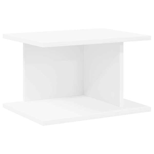 Sängbord Vit 40 x 30 x 25 cm Konstruerat trä