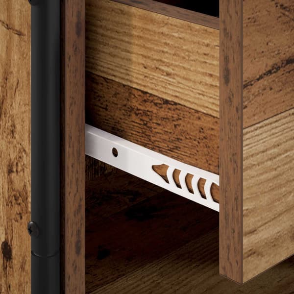 Sideboard Gammalt trä 97 x 33 x 81 cm Konstruerat trä