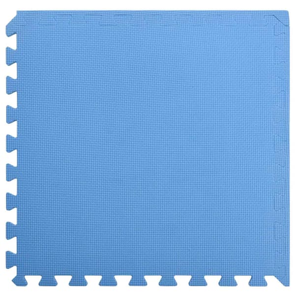Pool grundmatta 6 pcs Blå 2,16 ㎡ EVA-skum