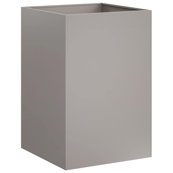 Trädgårdsplanterare 2 st Rostig 40 x 40 x 75 cm
