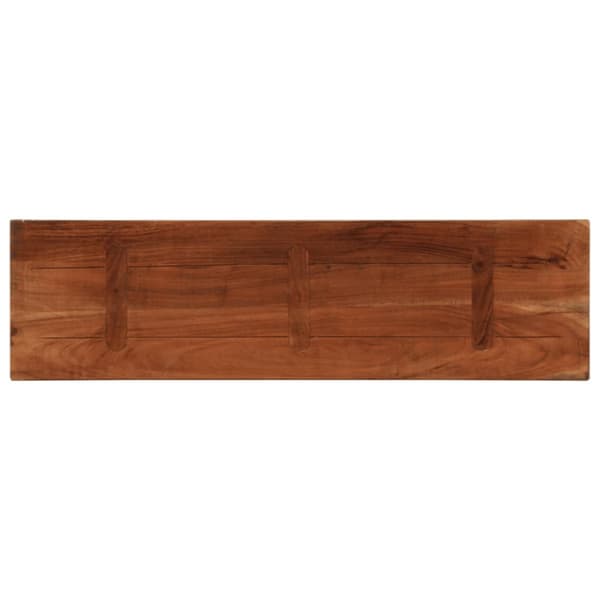 Bordsskiva 110x20x3,8 cm rektangulär massivt återvunnet trä