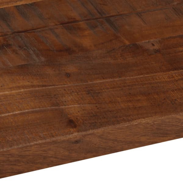 Bordsskiva 110x30x3,8 cm rektangulär massivt återvunnet trä