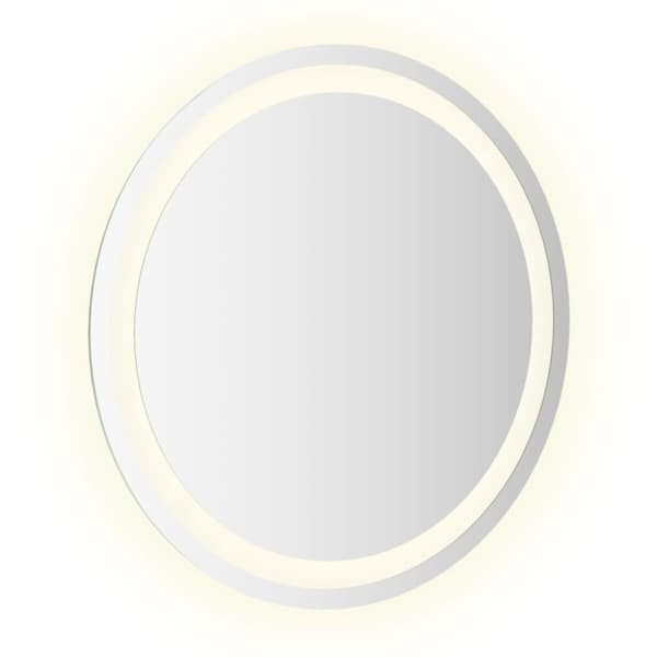 Badrumsspegel LED 50 cm rund