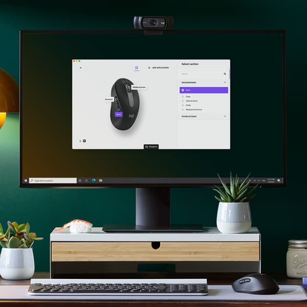Logitech Signature M650 datormöss högerhand Trådlös RF + Bluetooth Optisk 2000 DPI