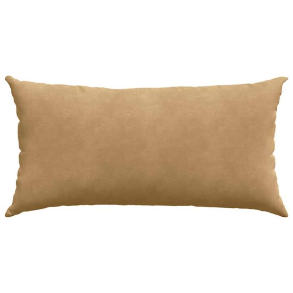 Sofakuddar 2 pcs Brun 80 x 40 cm Kordread tyg