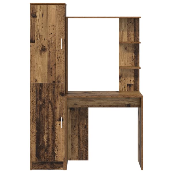 Skrivbord 2 pcs Gammalt trä