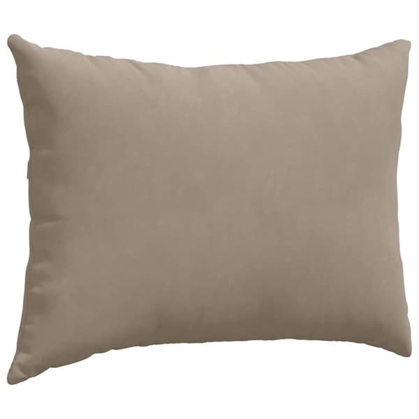 Sofakuddar 2 pcs Taupe 70 x 50 cm tyg