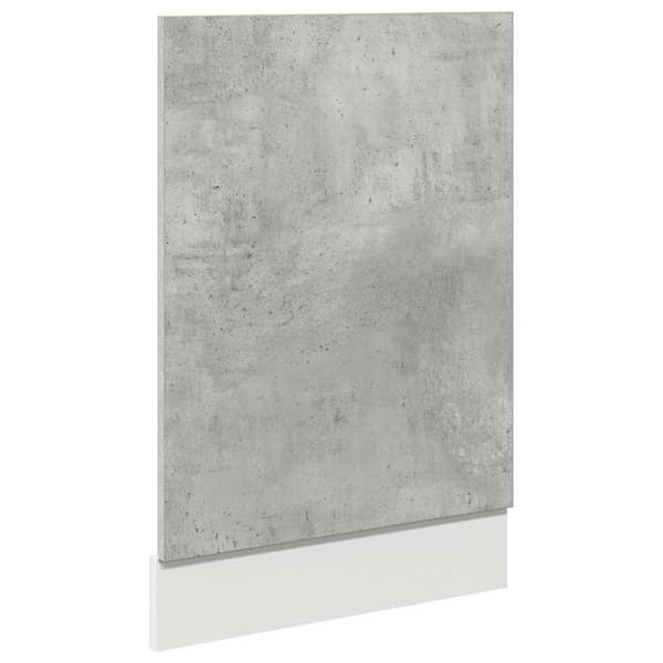 Front för diskmaskin “Lyon” betonggrå 45x3x67 cm