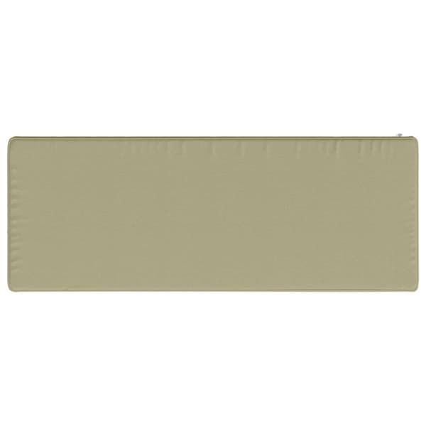 1-delad Bänk Kudde VUGHT 100% Polyester Ljusgrön 80 x 40 x 5 cm