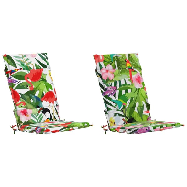 2-delade Höga Ryggstolsdynor GEMERT 2 st 100% Polyester