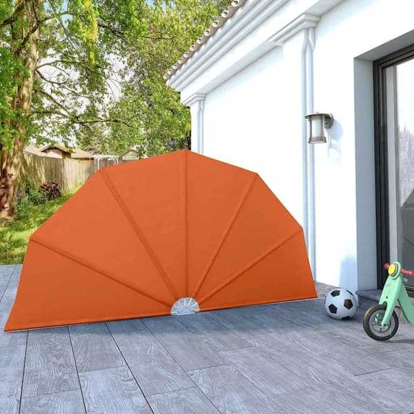 Sidomarkis för terrass terrakotta 160 cm