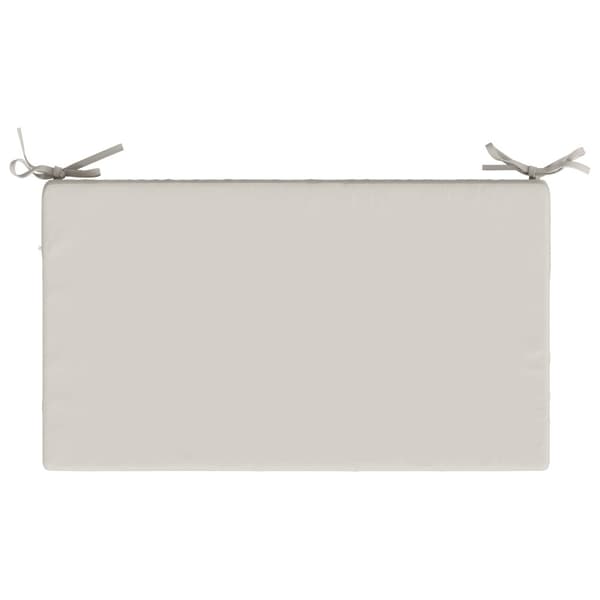 Sittkudde SOEST 100% Polyester Vit 70 x 40 x 10 cm