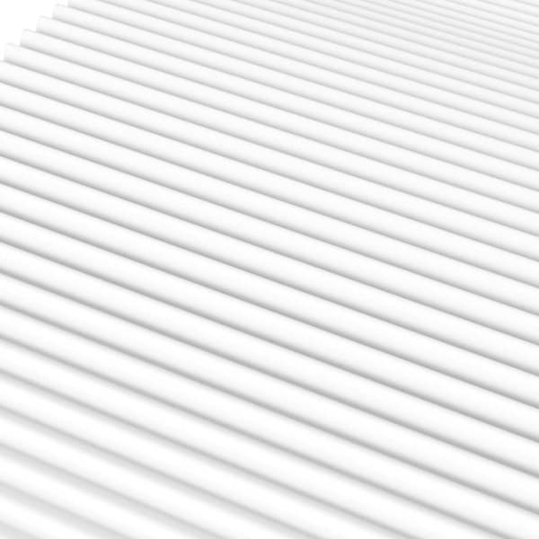 Skummadrass vit 200x210 cm hårdhet H2 H3