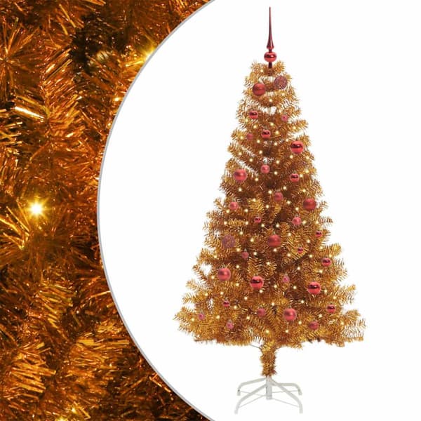 Julgran Guld 150 cm PET