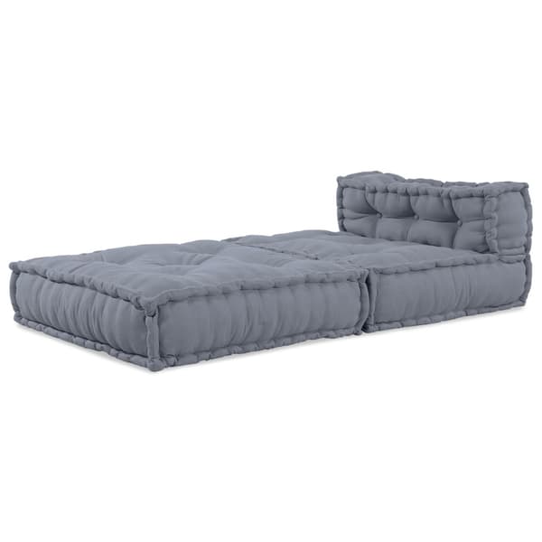Modulsofa enhet Grå 70 x 70 x 56 cm Tyg