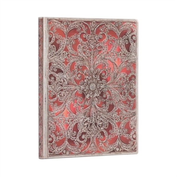 Garnet (Silver Filigree Collection) Ultra Lined Softcover Flexi Journal (häftad, eng)