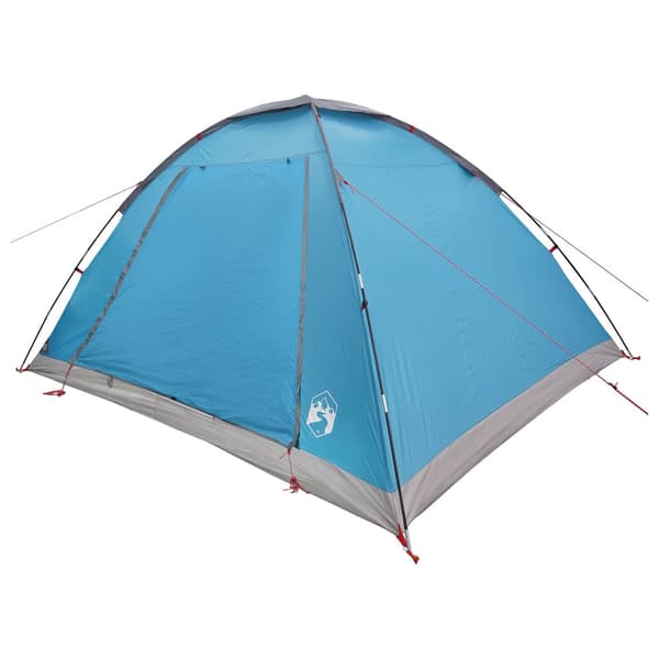 Campingtält med tak Blå 6 personer Polyester och Stål