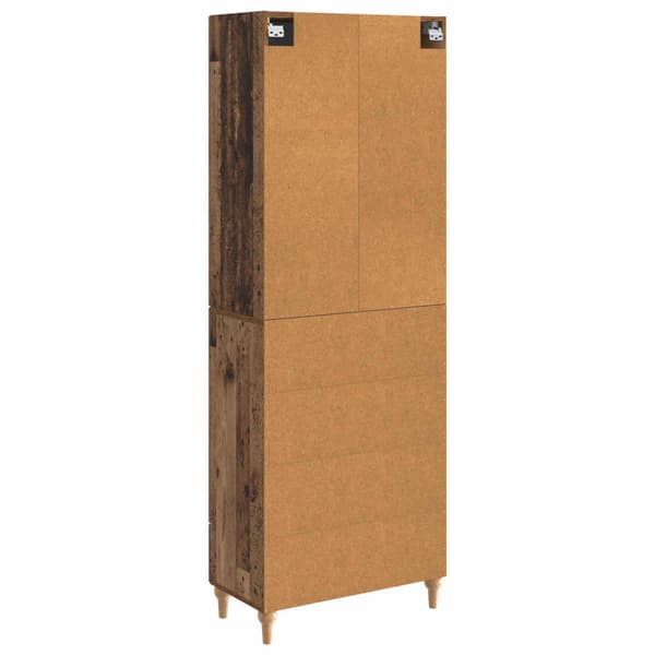 Skåpset 2 pcs 66 x 34,5 x 90 cm Konstruerat trä
