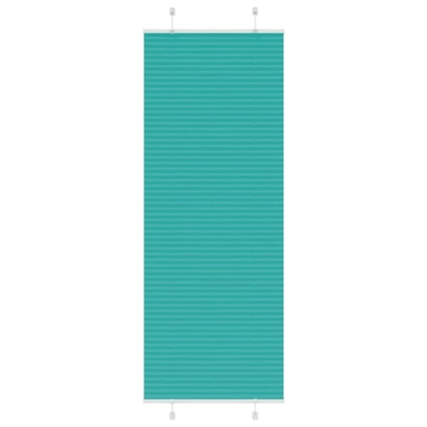 Plisserad persienn bensingrön 80x200 cm tyg bredd 79,4 cm