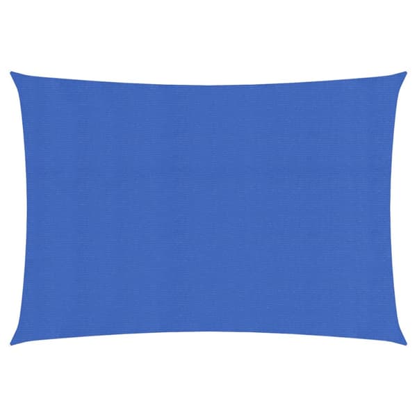Solsegel 160 g/m² rektangulär blå 2,5x5 m HDPE