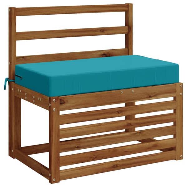 Sittkudde SOEST 100% Polyester Turkos 70 x 40 x 10 cm