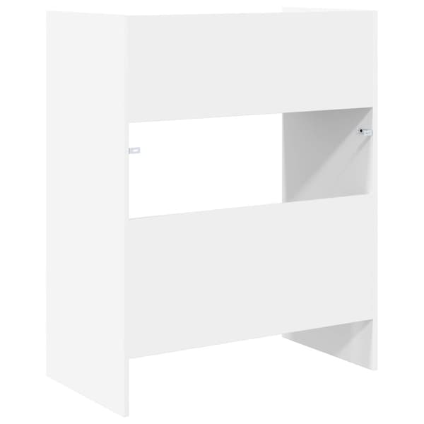 DJ-bord Vit 62 x 45 x 102 cm Konstruerat trä