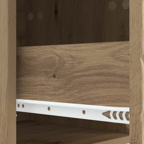 Sideboard Artisan-ek 66 x 34,5 x 95 cm Konstruerat trä