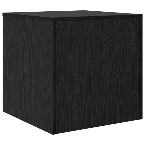 Kaffeebord 3 pcs Svart Ek Konstruerat trä