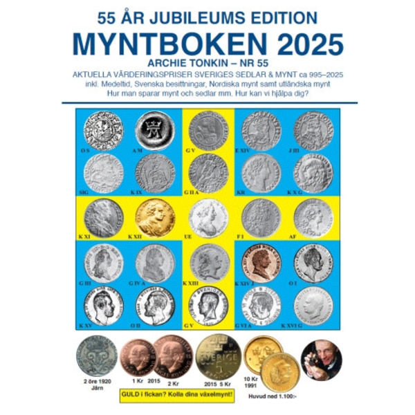 Myntboken 2025 Nr 55 Jubileumsutgåva (häftad)