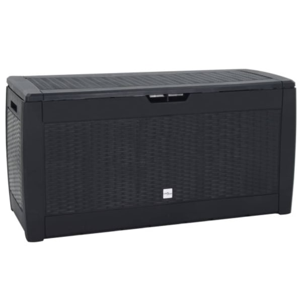 Dynbox antracit 119x48x60 cm polypropen