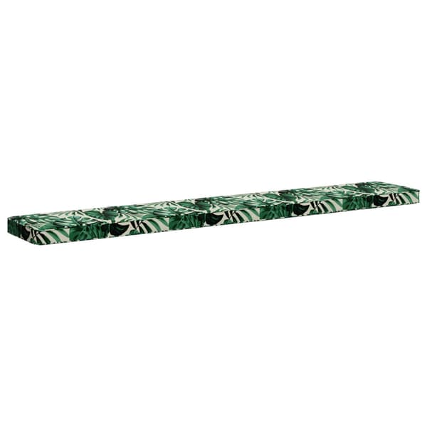 2-delade Bänk Kuddar VUGHT 2 st 100% Polyester Bladmönster