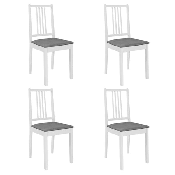 Matgrupp 5 delar MDF vit