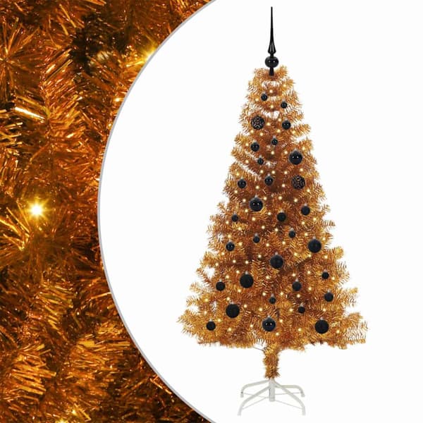 Julgran Guld 150 cm PET