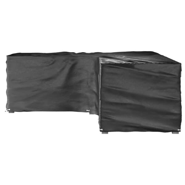 Överdrag för utemöbler 2st 18 ölj. 220x285x80 cm L-format
