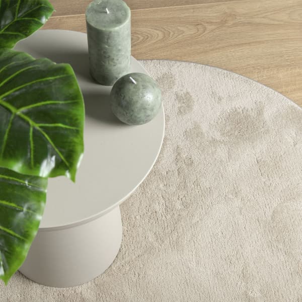 Matta HUARTE Beige 140 x 200 cm Polyester