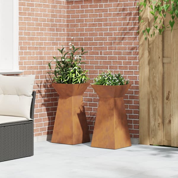 Pelarkrukor 2 pcs Silver 35 x 35 x 73 cm