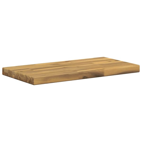 Rektangulärt Bordsskiva 90 x 50 x 3,5 cm Rektangulär Vit
