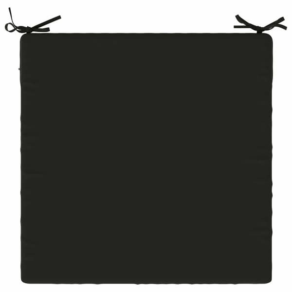 1-delad Sittdyna SOEST 100% Polyester Svart 70 x 70 x 5 cm