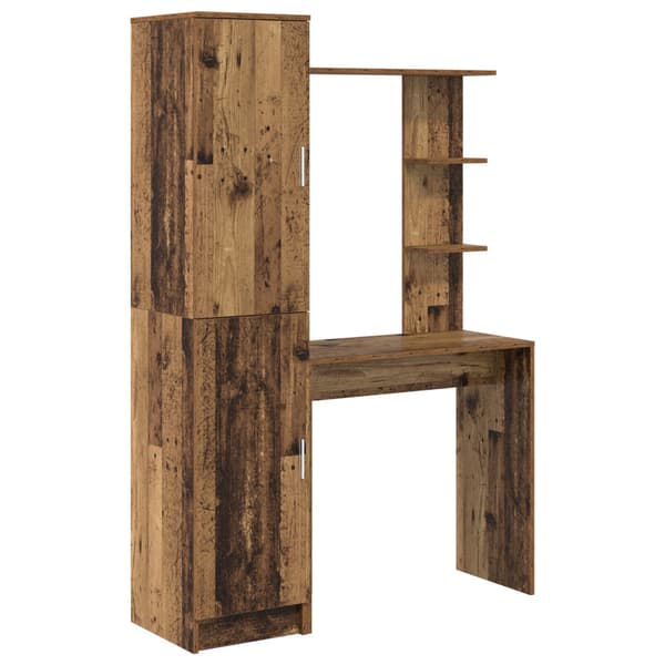 Skrivbord 2 pcs Gammalt trä