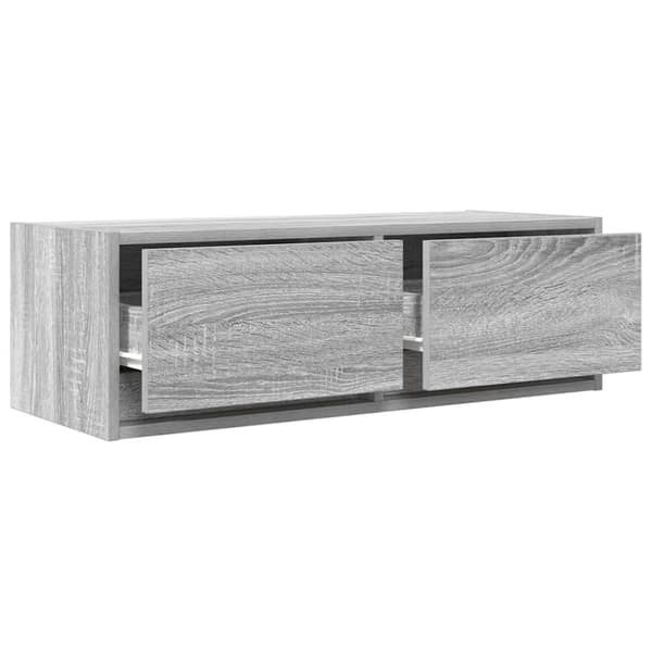 TV-bänk grå sonoma 80x31x25,5 cm konstruerat trä