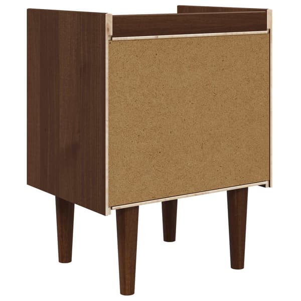 Sängbord BILBAO Mörk karamell 45 x 35 x 59 cm