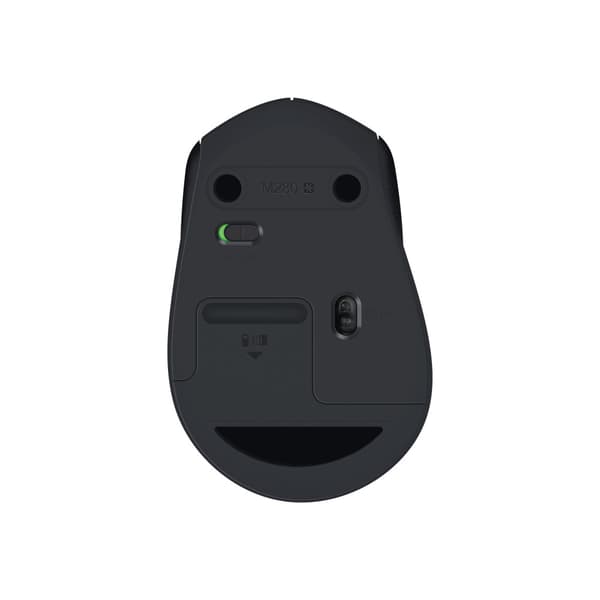 Logitech M280 - mus - 2.4 GHz - svart