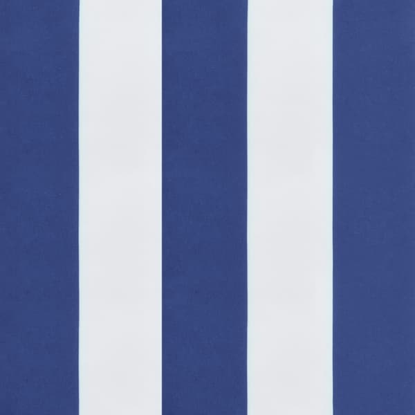 Stolsdynor 2 st blå&vit randig 40x40x4 cm tyg