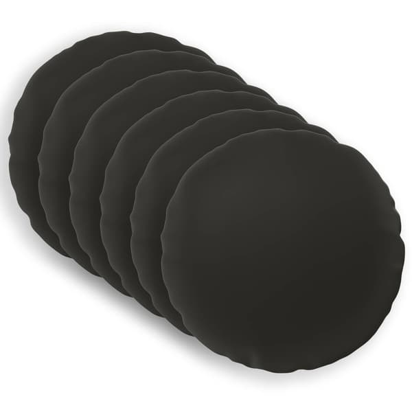 Kuddöverdrag 6 st HEERLEN Flerfärgsdesign Ø 30 cm Polyester
