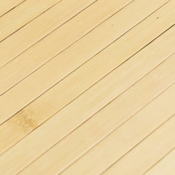 Matta rektangulär ljus naturlig 70x300 cm bambu