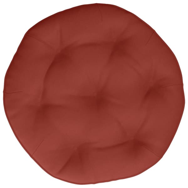 Hängstolskudde VIANEN 100% Polyester Röd Ø 60 x 10 cm