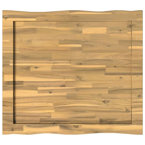 Rektangulärt Bordsskiva 90 x 50 x 3,5 cm Rektangulär Vit