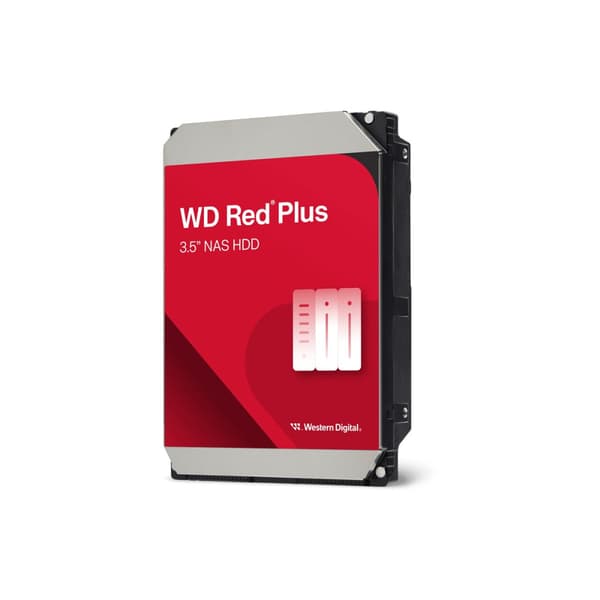 WD Red Plus WD80EFPX - hårddisk - 8 TB - SATA 6Gb/s