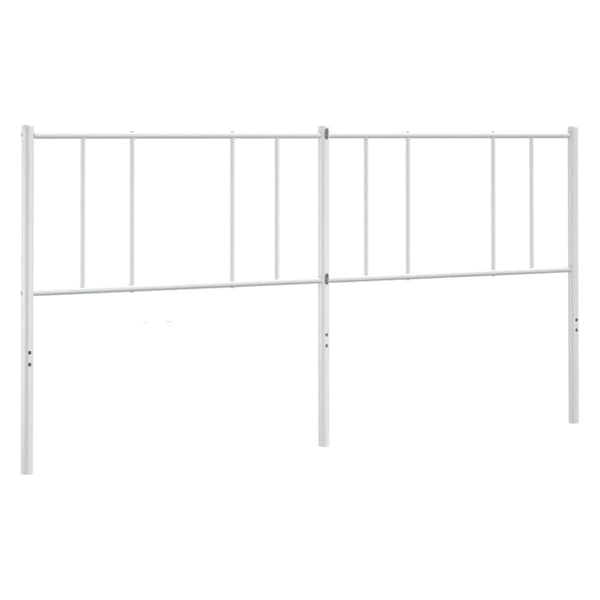 Ersättningsgavel metall vit 200 cm